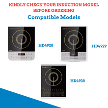 Load image into Gallery viewer, Philips Induction Cook top HD4928 HD4929 HD4938 PCB Board Circuit with Coil Electromagnetic Heating Control Panel
