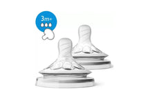 Load image into Gallery viewer, Philips Avent Natural teat SCF043 / 27 (3m+) (Set of 2)