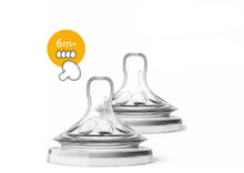 Load image into Gallery viewer, Philips Avent Natural teat SCF044 / 27 (6m+) (Set of 2)