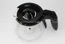 Load image into Gallery viewer, Philips Coffee Maker HD7447 HD7456 HD7457 HD7459 HD7461 HD7462 HD7467 Glass Aroma Swirl Mug Jug Black (15 cups)