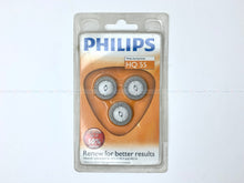 Load image into Gallery viewer, Philips Replacement Shaving Heads HQ55 for HQ300 HQ3600 HQ3800 HQ4400 Series Shavers