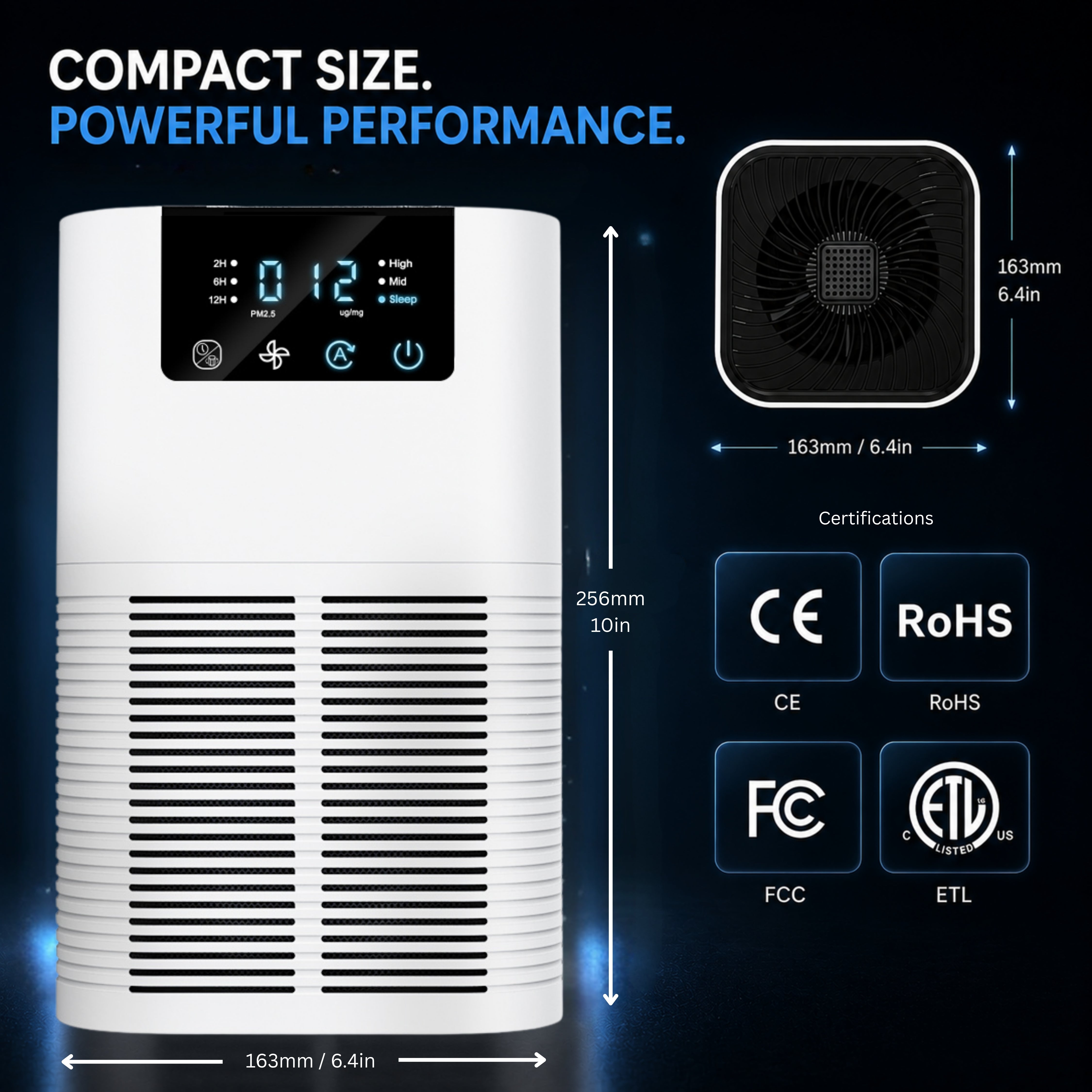 Avior Desktop Air Purifier