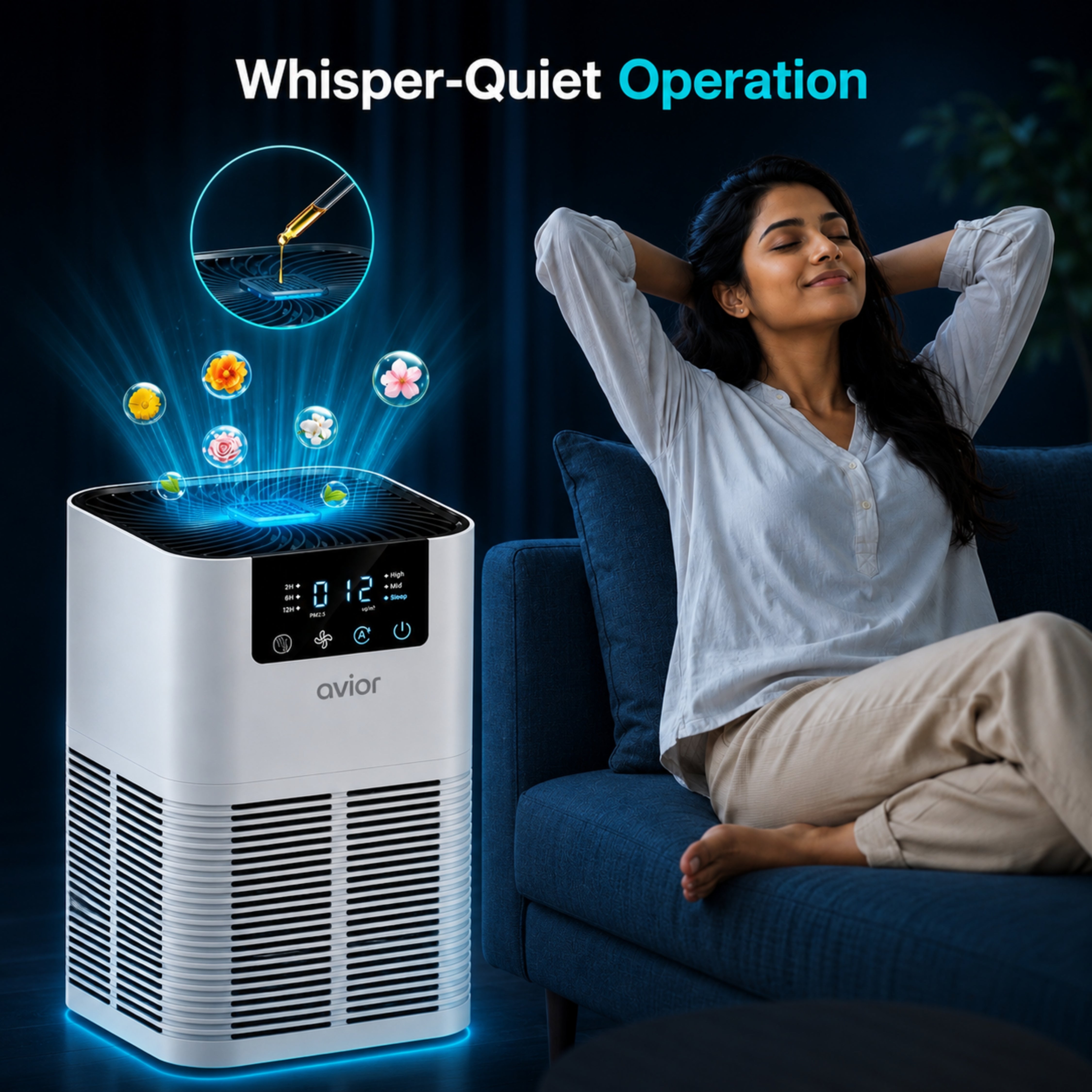Avior Desktop Air Purifier