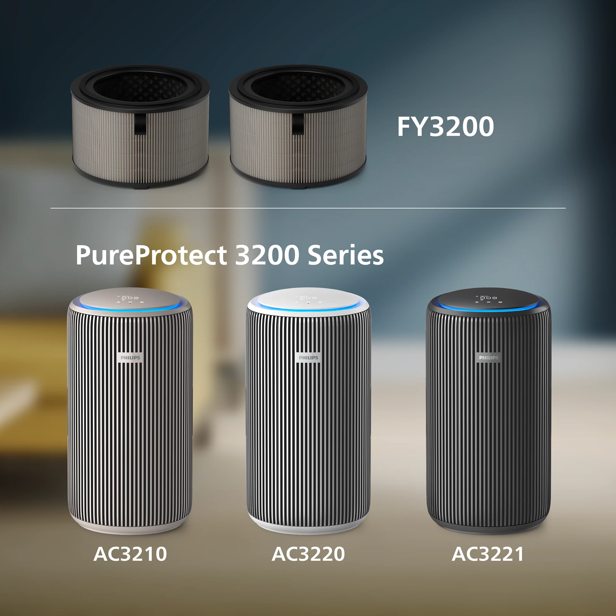 FY3200 Vervangingsfilter voor Philips 3200 Series AC3210 AC3220 AC3221 FY3200 Vervangingsfilter voor Philips 3200 Series AC3210 AC3220 AC3221