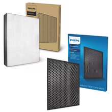 Load image into Gallery viewer, Philips Active Carbon Filter FY2420 + Nano Protect HEPA Filter FY2422 for Air Purifier AC2880 AC2882 AC2885 AC2887 AC2888 AC2889 AC2892 AC3821
