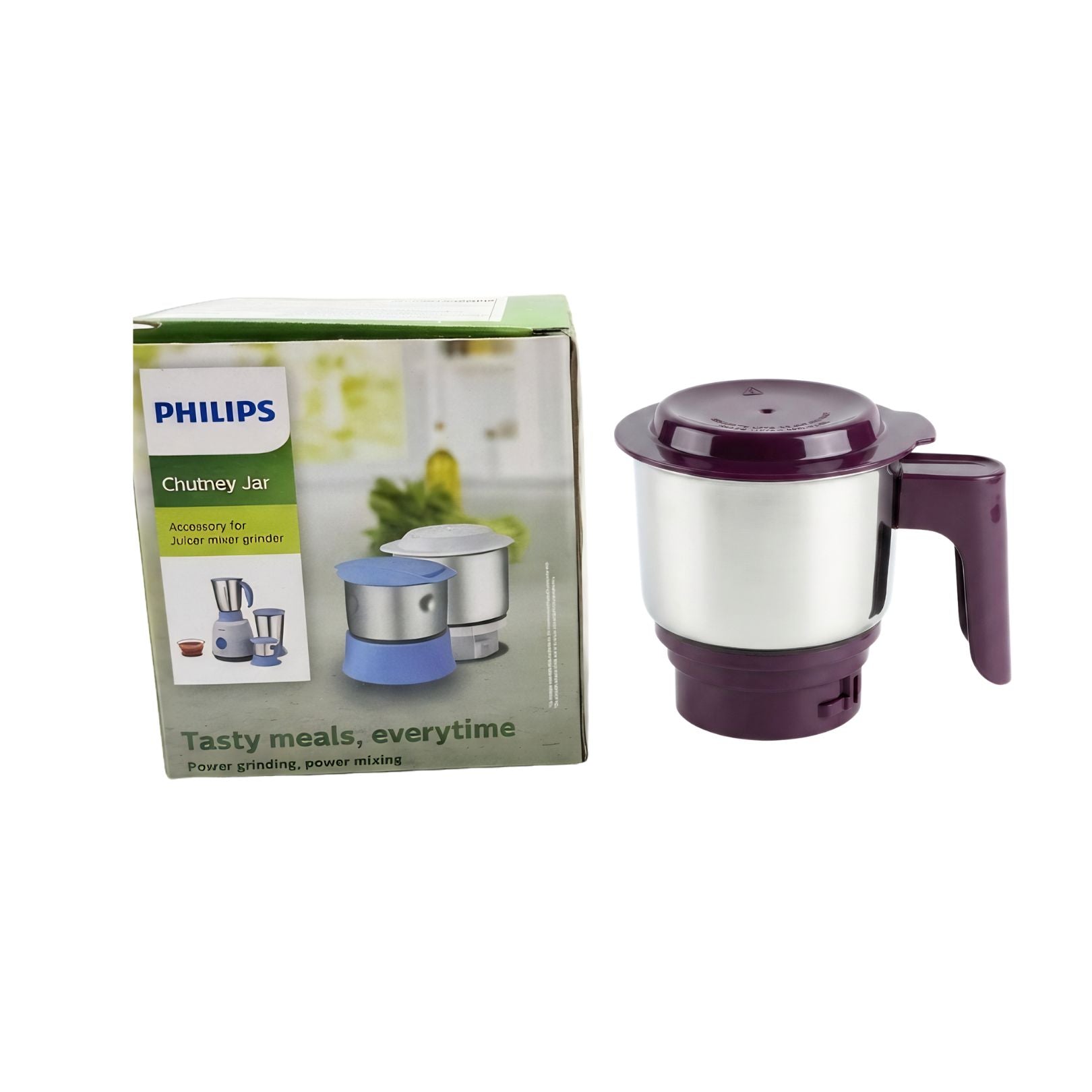 Philips Chutney Jar Assembly (Proton Aubergine) For HL1000
