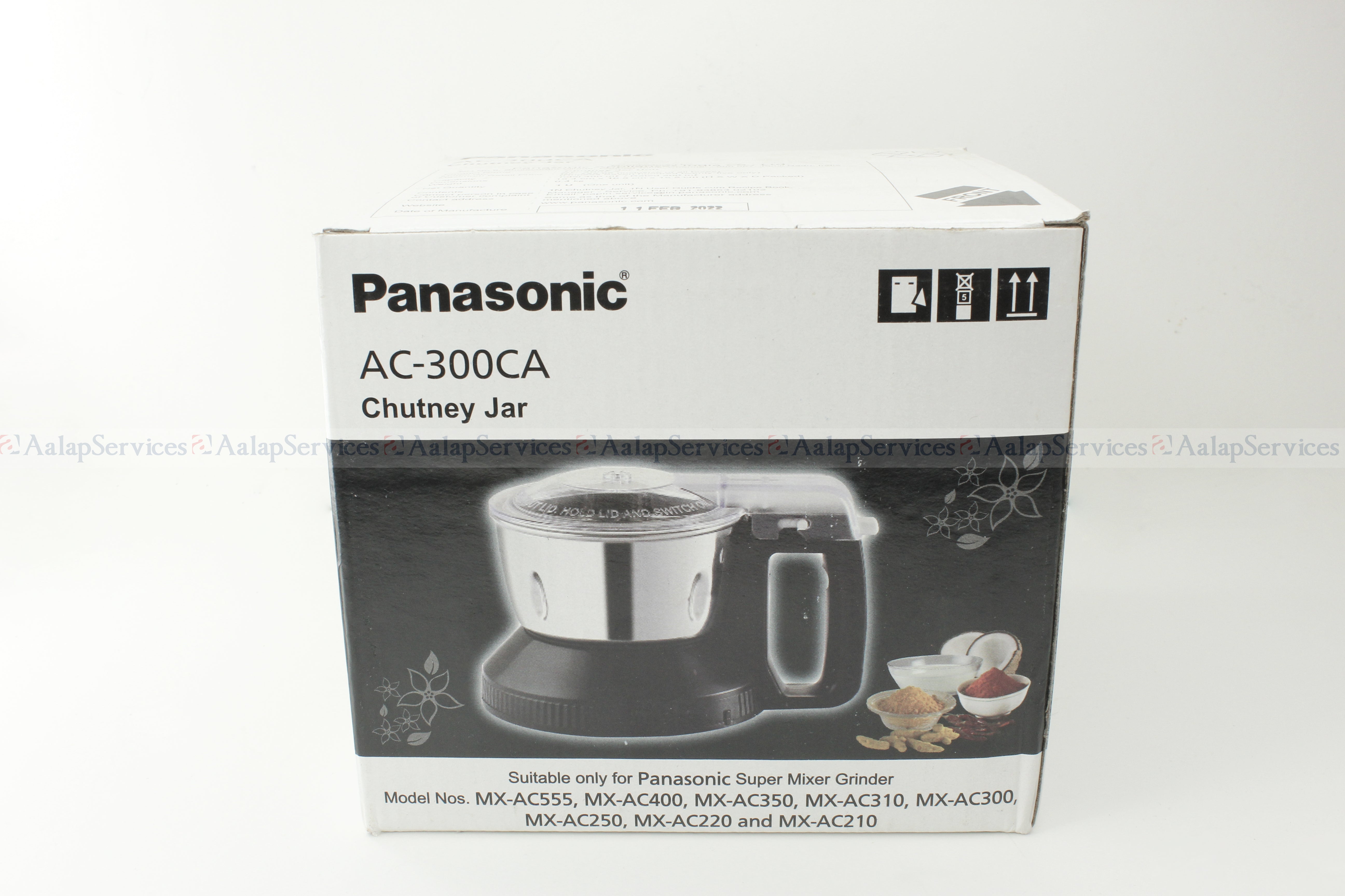 Panasonic AC-300CA Black Chutney Jar for MX-AC555 MX-AC400 MX-AC350 MX-AC310 MX-AC300