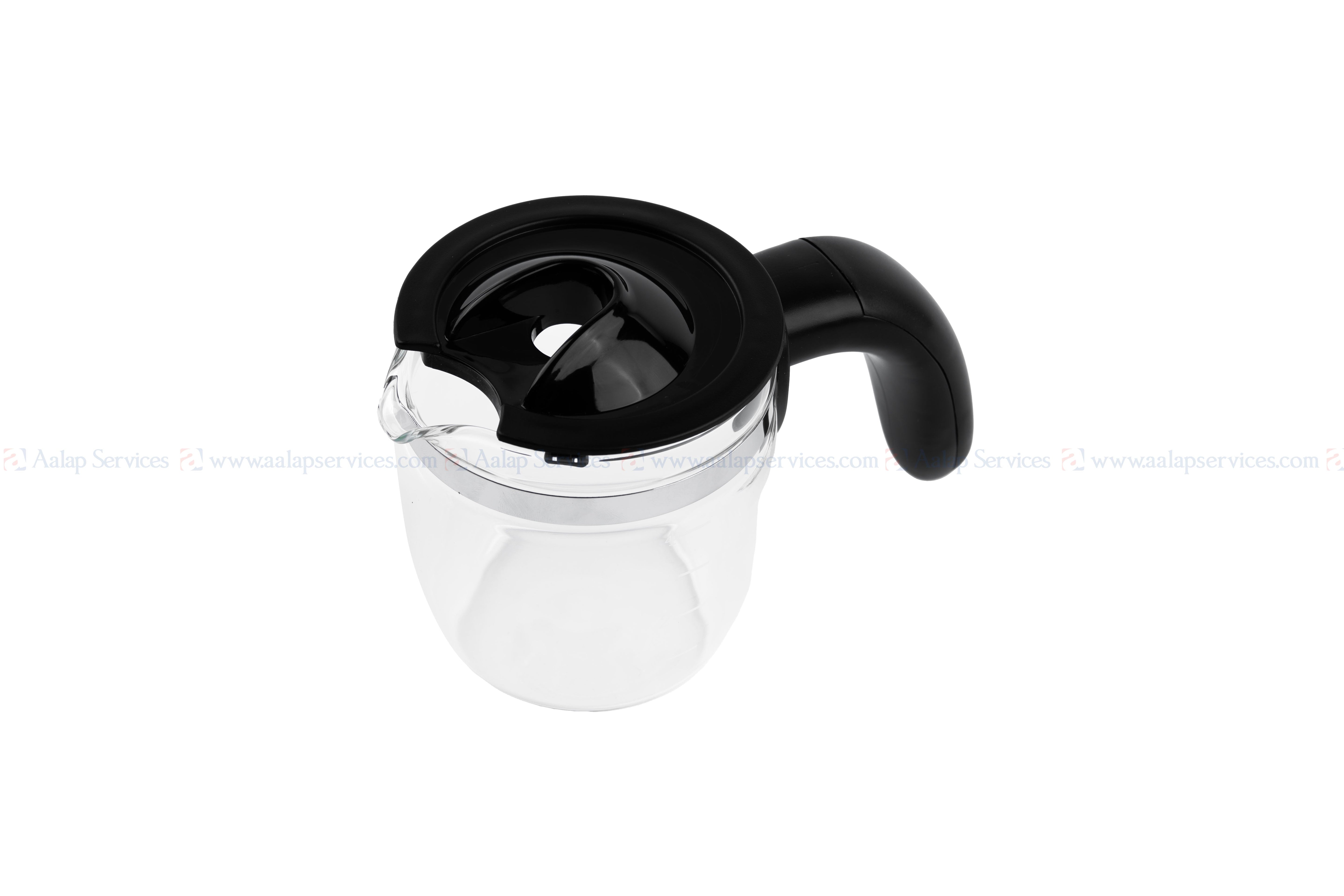 Bajaj Morphy Richards carafe / Mug / Jug assembly for Europa Xpresso 800W Coffee Maker – Original Glass Jar with Handle & Lid