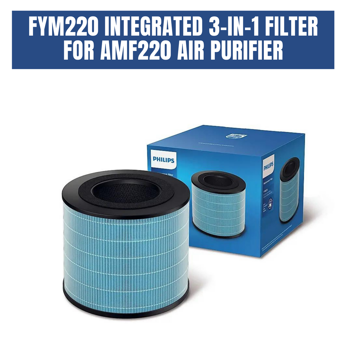 Philips FYM220 Integrated 3-in-1 Filter for AMF220 Air Purifier – Aalap ...