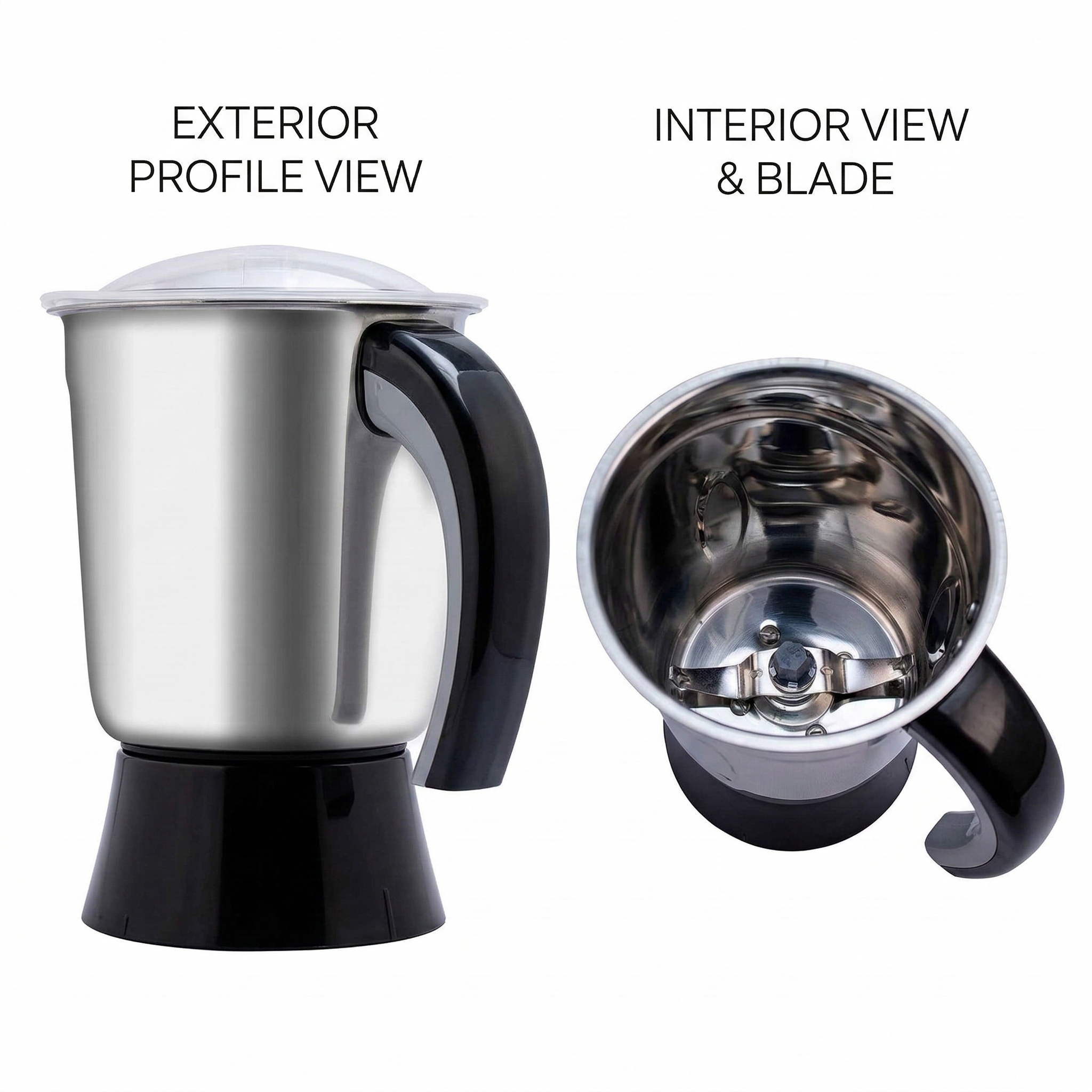 Philips Dry Jar Assembly for HL7705 HL7710 HL7715 & HL7720 (Black)