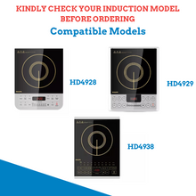 Load image into Gallery viewer, Philips Induction Cook top HD4928 HD4929 HD4938 PCB Board Circuit with Coil Electromagnetic Heating Control Panel
