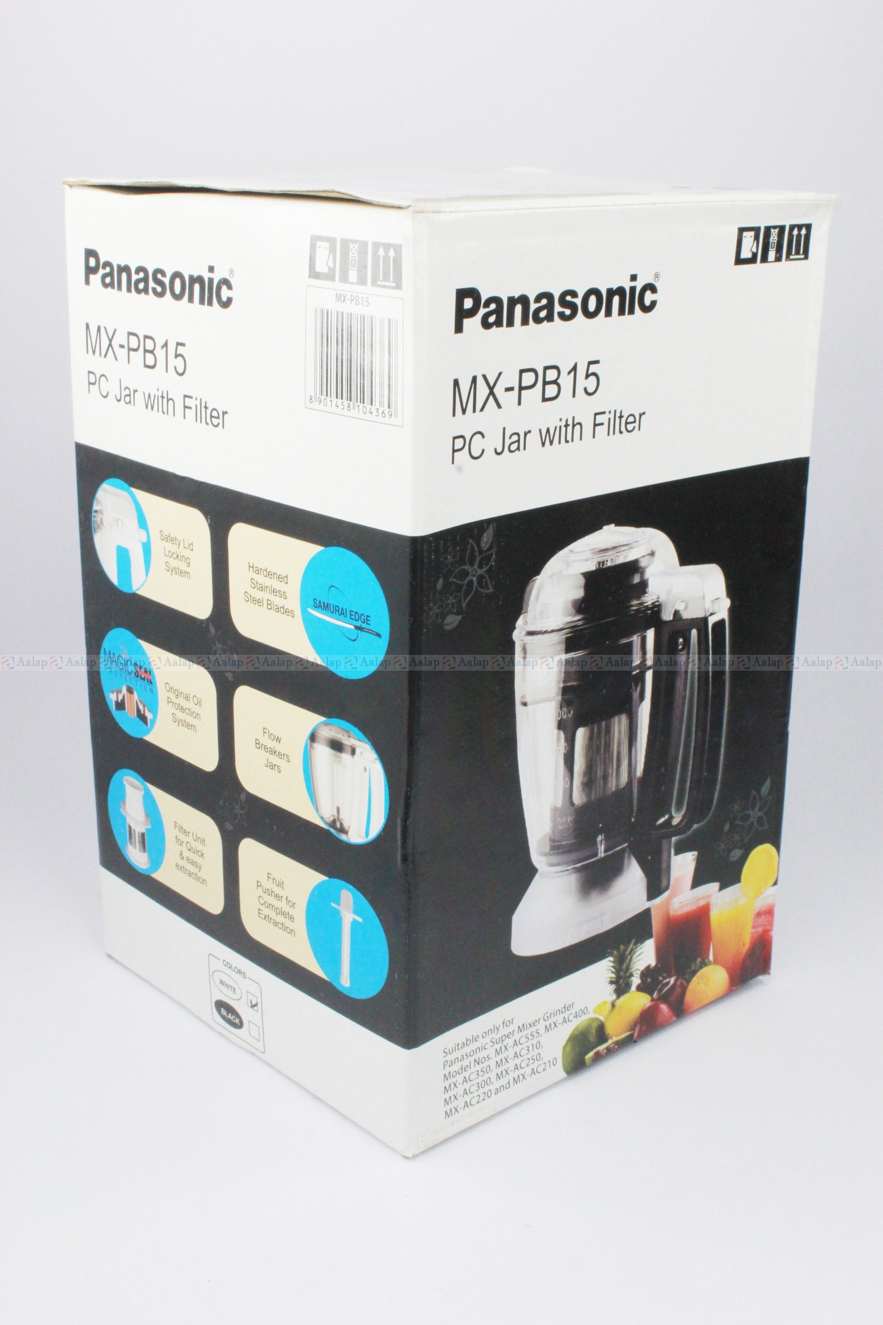 Panasonic MX-PB15 Black PC Jar with Filter for MX-AC555 MX-AC400 MX-AC350 MX-AC310 MX-AC300