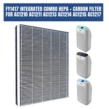 Load image into Gallery viewer, Philips single filter with HEPA and active carbon  (FY1417) for AC1210 AC1211 AC1215 AC1216 AC1217
