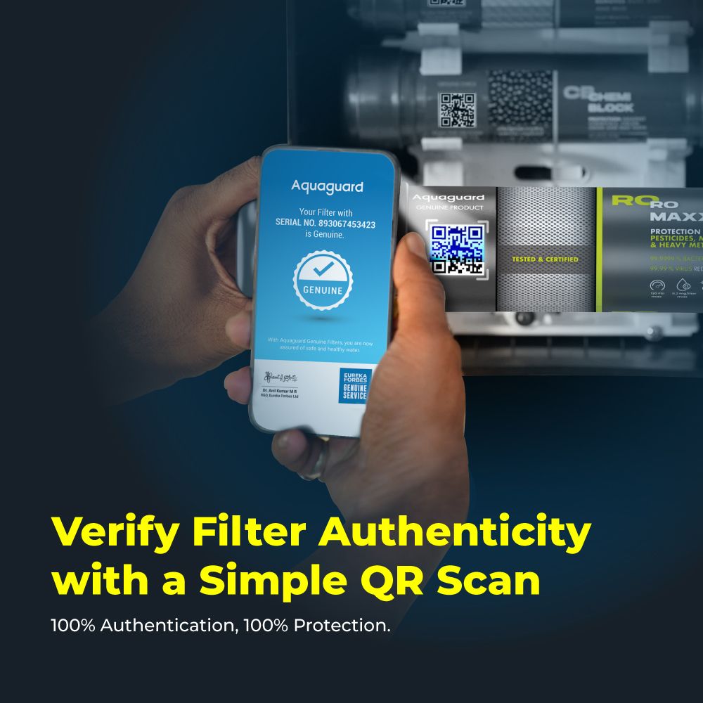 Aquaguard Eureka Forbes NanoPore Filter Kit (4-in-1) for Reviva RO