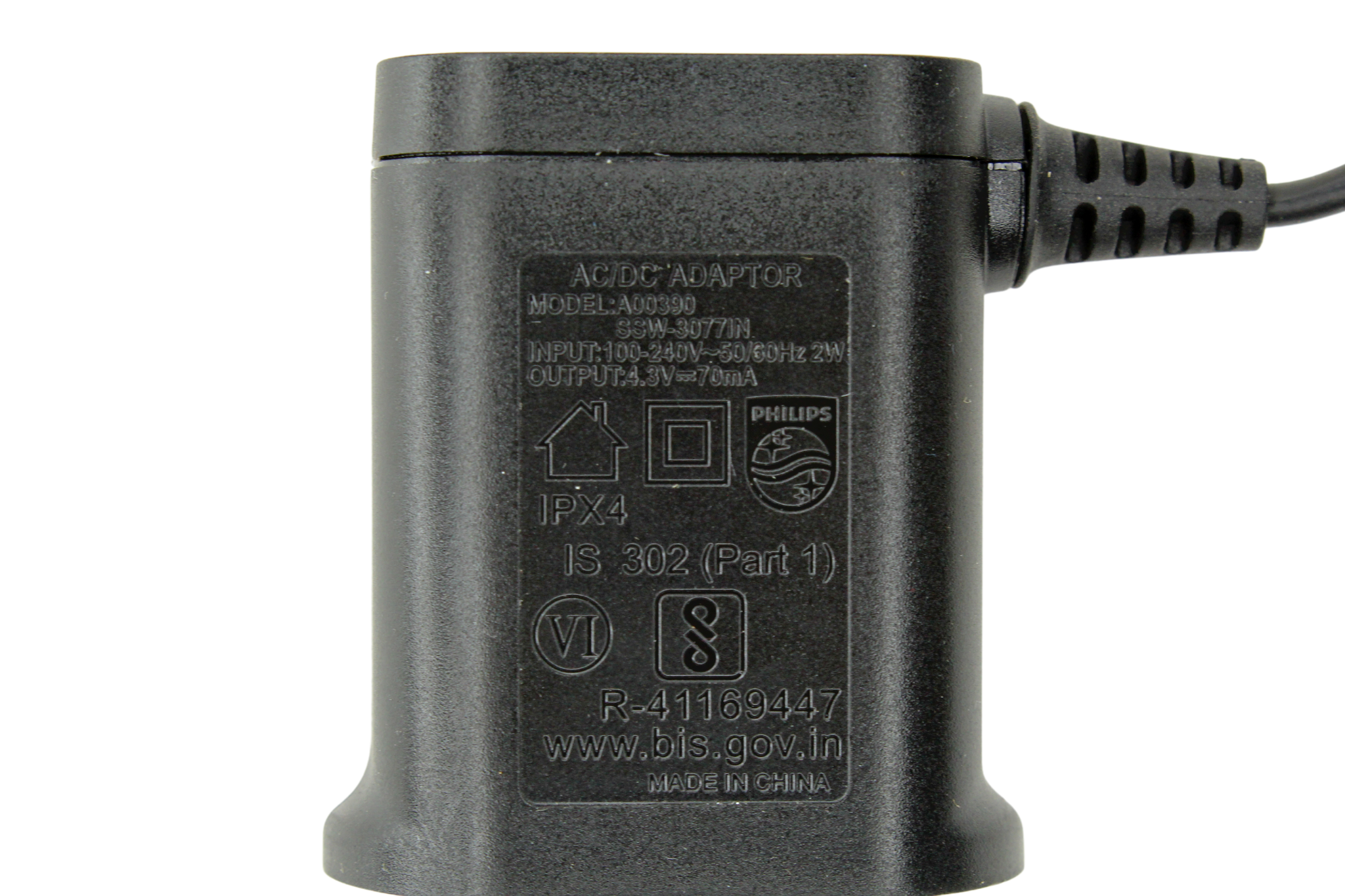 Philips Trimmer BT3203 Original Charger