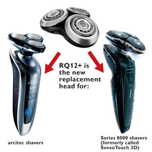 Load image into Gallery viewer, Philips Replacement Blade Head Set for RQ1250 Shaver
