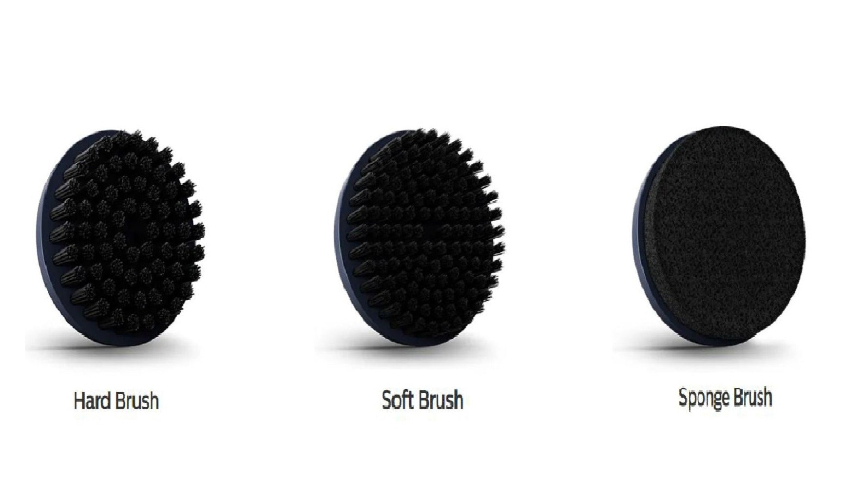 Philips Sneaker Shoe Cleaner GCA1000 3 in 1 Brush Heads