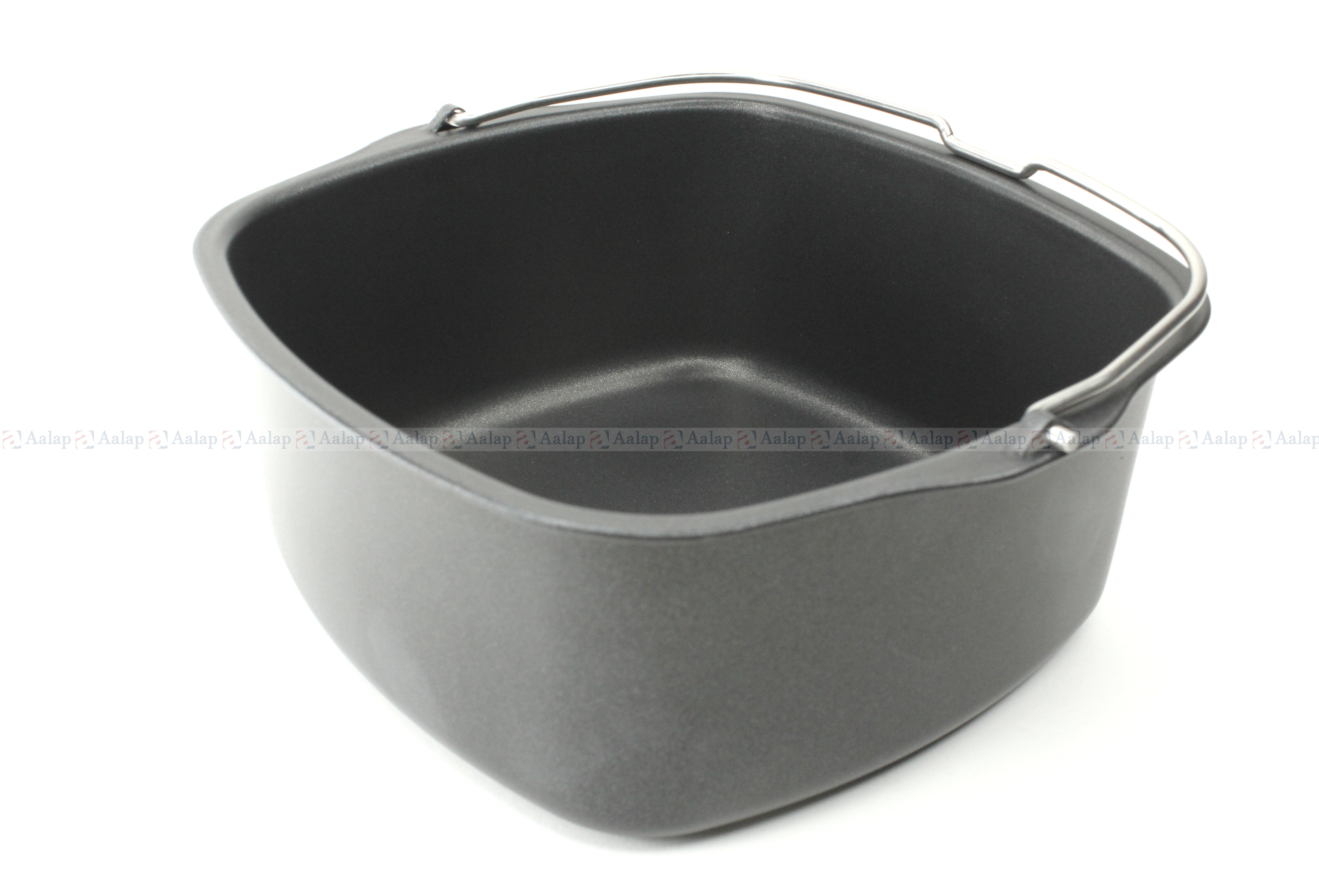Philips Air Fryer Baking Dish Pan for HD9218 HD9220 HD9225 HD9226 HD9229 HD9250 HD9251 (Black)