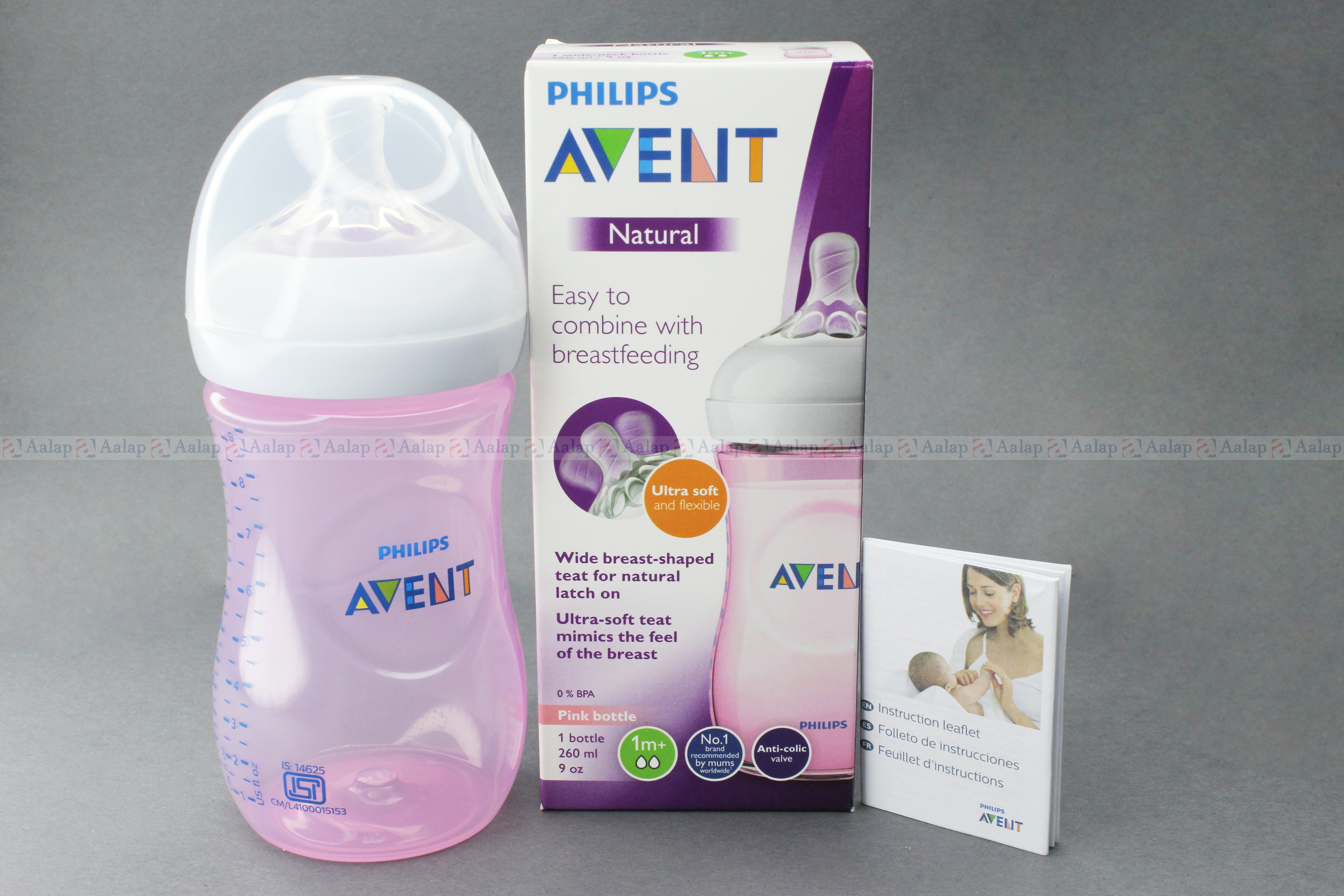 Philips Avent Natural Bottle 260ml SCF034 / 10