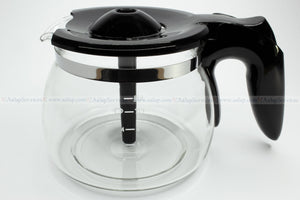 Philips Coffee Maker HD7431 HD7432 HD7433 HD7434 HD7435 HD7437 Mini Glass Mug Jug Black (7 Cups)