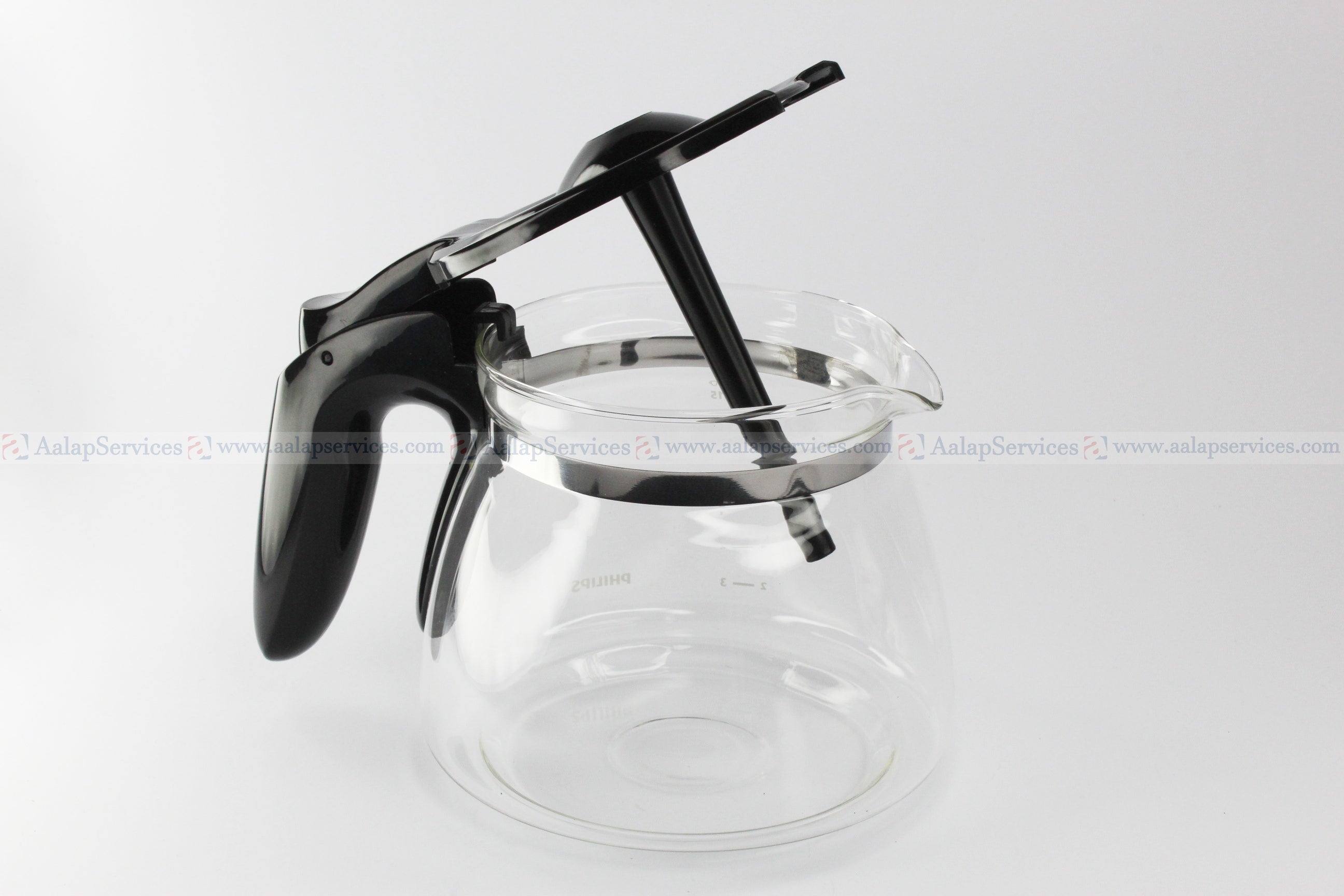 Philips Coffee Maker HD7447 HD7456 HD7457 HD7459 HD7461 HD7462 HD7467 Glass Aroma Swirl Mug Jug Black (15 cups)
