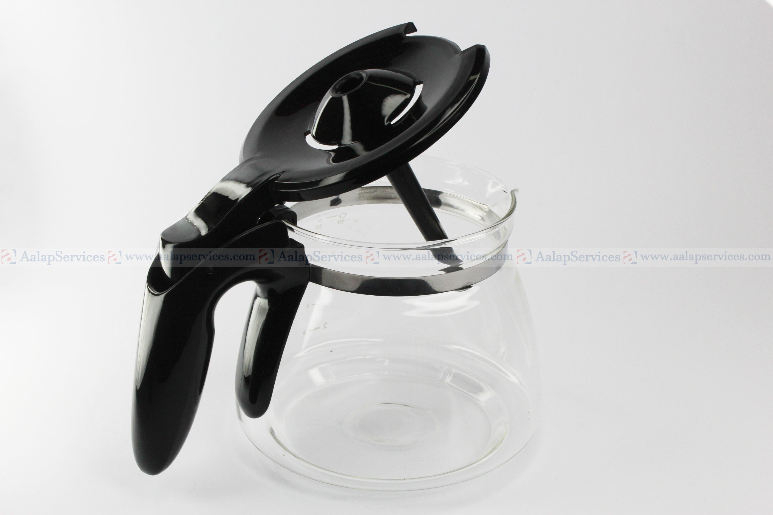 Philips Coffee Maker HD7447 HD7456 HD7457 HD7459 HD7461 HD7462 HD7467 Glass Aroma Swirl Mug Jug Black (15 cups)