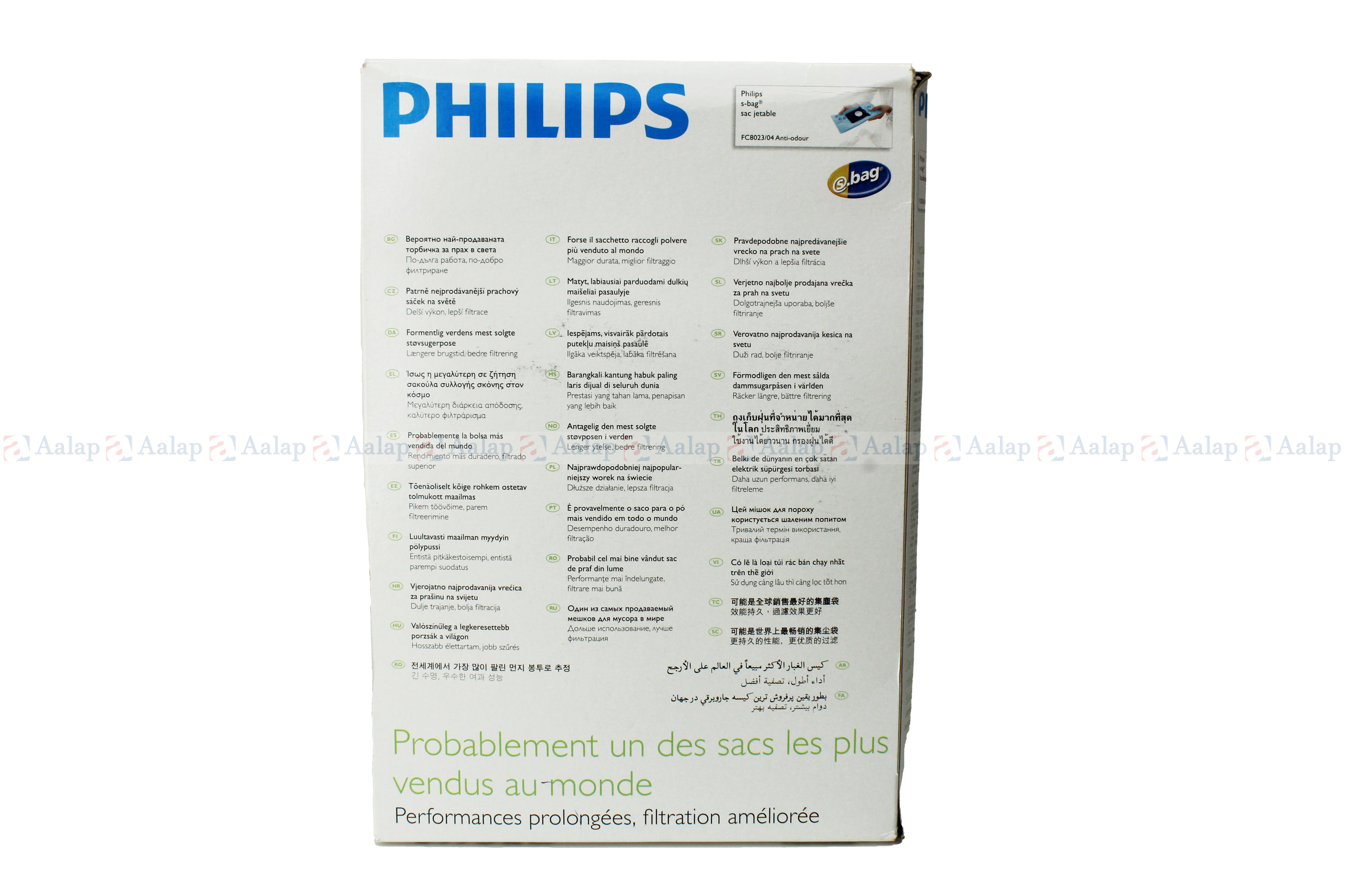 Philips Vacuum Cleaner Anti-Odour Dust Bag (Pack of 4)