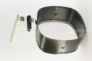 Philips Air Fryer Basket for HD9218 HD9220 HD9225 HD9226 HD9229 HD9250 HD9251 (White)