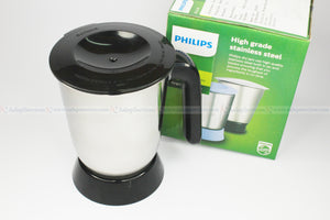 Philips Metal Jar Assembly for Mixer HL1660 HL1661 Also compatible with HR7627 HR7628 and HR7629